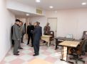 گزارش تصویری از بازدید هیات رئیسه دانشگاه از دانشکده علوم زمین